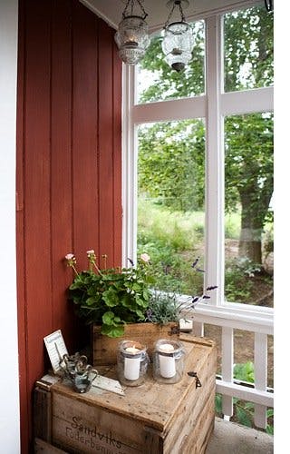 Stemningsfull veranda Stemningsfull veranda